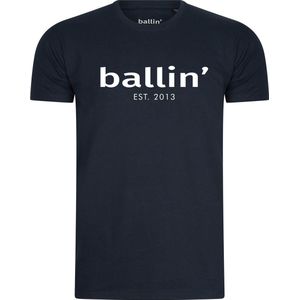 Ballin Est 2013 - Heren Tee SS Regular Fit Shirt - Blauw
