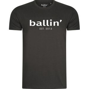 Ballin Est 2013 - Heren Tee SS Regular Fit Shirt - Grijs