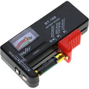 Batterijtester-analoog-met accu-indicator-batterijmeter-accutester-batterij-volt-meter