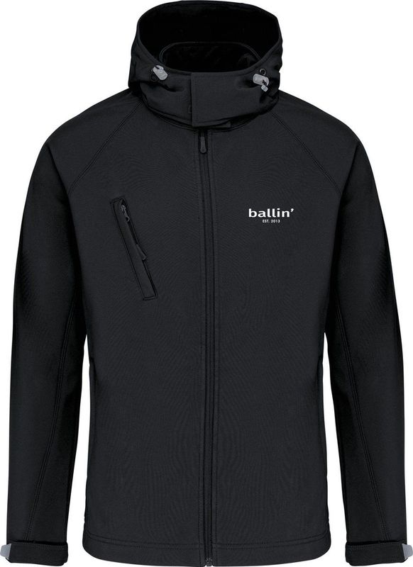 Ballin - Softshell Hooded Jas - Heren - Wind- en Waterdicht