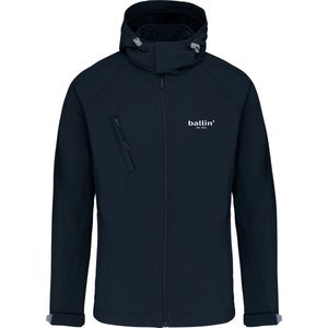 Ballin - Softshell Hooded Jas - Heren - Wind- en Waterdicht