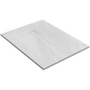 Brauer Crag douchebak 90x120x2.5cm mat wit