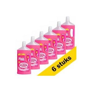 The Pink Stuff Floor Cleaner (6 flessen - 1 liter)