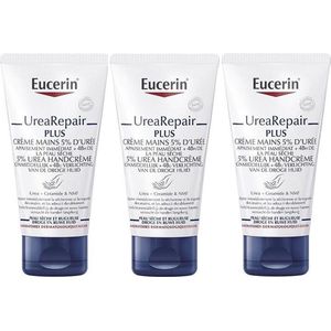 Eucerin Urea Repair Plus Handcrème 5% Urea 3x75ml