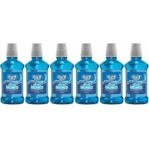 Oral-B Mondwater – Complete Lasting Freshness Artic Mint - Voordeelverpakking 6 x 250 ml