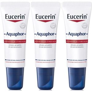 Eucerin Aquaphor SOS Lip Herstel 3x10ml