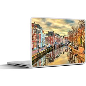 Laptop sticker - 17.3 inch - Den Haag - Kanaal - Huis - 40x30cm - Laptopstickers - Laptop skin - Cover