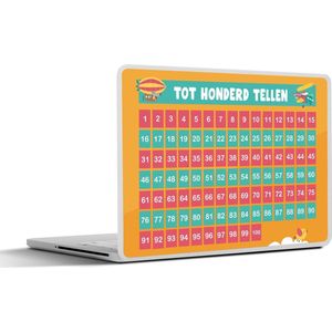 Laptop sticker - 12.3 inch - Kinderkamer - Tellen - Rekenen - Meiden - Jongetjes - Kinderen