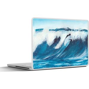 Laptop sticker - 11.6 inch - Golf - Zee - Waterverf - 30x21cm - Laptopstickers - Laptop skin - Cover