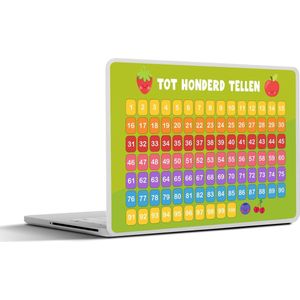 Laptop sticker - 11.6 inch - Kinderkamer - Tellen - Educatief - Jongens - Meisjes - Kinderen