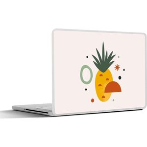 Laptop sticker - 11.6 inch - Ananas - Tropisch - Fruit - 30x21cm - Laptopstickers - Laptop skin - Cover