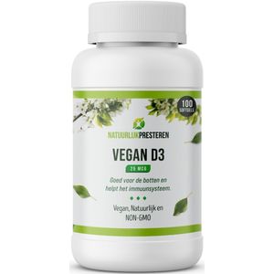 Vegan vitamine D3 25 mcg