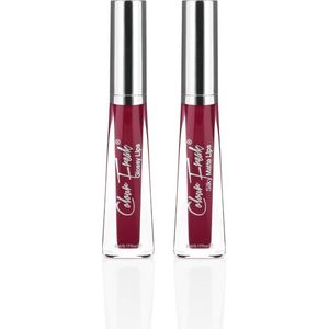 Colour Freak Cosmetics Bite Bundel – Niet Plakkerige Lipgloss & Vloeibare Matte Lippenstift met Hoge Pigmentatie, SPF en Exotische Papaja Geur voor Gevoelige, Droge Lippen