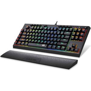 Redragon Gaming toetsenbord met Optische schakelaars - Broadsword PRO K588 | 10X snellere schakelaars!