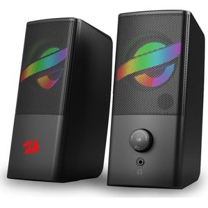 Redragon Air GS530 Gaming Speaker - 2 x 3W - RGB Gaming speakers - AUX aansluiting - Volume Draaiknop