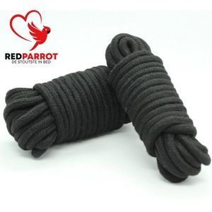 Bondage touw PRO 2 touwen van 2 Meter | 4 meter | SM | Bondage | Rope | Sex touw | Zwart