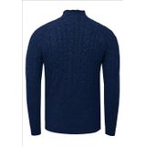 RustyNeal - Heren Coltrui - Petrol - Modernfit - Gebreid