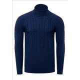 RustyNeal - Heren Coltrui - Petrol - Modernfit - Gebreid