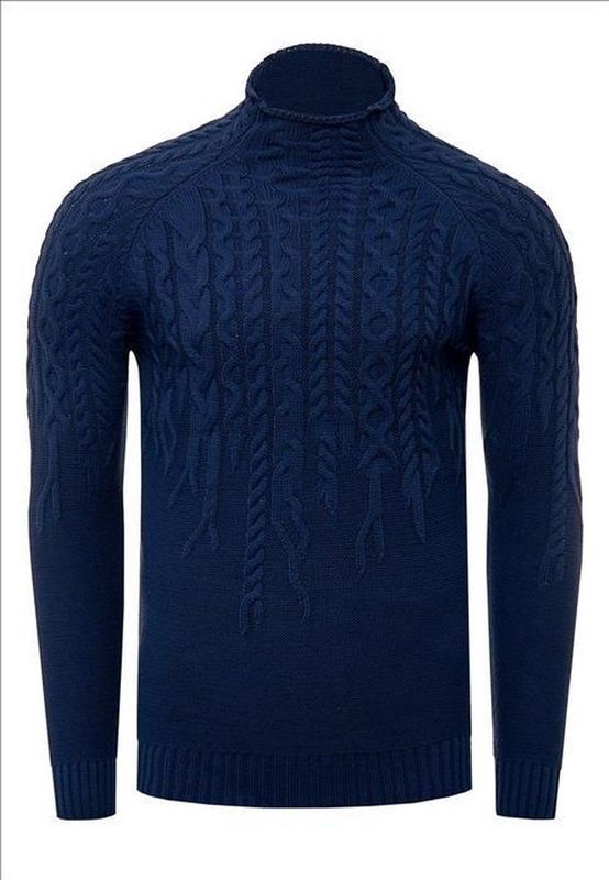 RustyNeal - Heren Coltrui - Petrol - Modernfit - Gebreid