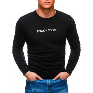 Roly - Heren Sweater - Zwart - RocknRollie - Normalfit