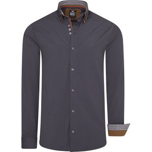 RustyNeal - Heren Coltrui - Zwartgrijs - Gebreid