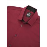 Edoti - Heren Sweater - Bordeaux - Rood - Ronde Hals