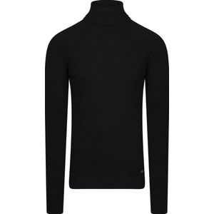 RustyNeal - Heren Coltrui - Zwart - Aansluitend - Ronde Hals