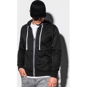 Ombre - Herenvest - Zwart - Steekzakken - Koorden