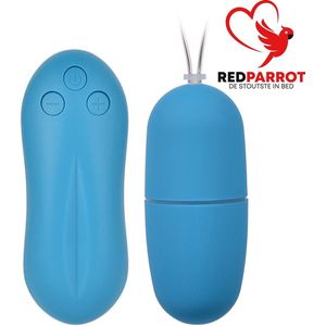 Vibratie ei | Vibrator | Voor haar | Draadloos | 20 standen | Blauw