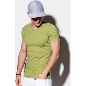 Ombre - Italiabasic - Heren T-shirt - Groenolive
