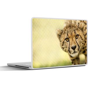 Laptop sticker - 13.3 inch - Luipaard - Cheeta - Dier - 31x22,5cm - Laptopstickers - Laptop skin - Cover