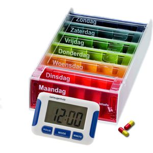 Combinatie Medicijn Alarm en Anabox Weeklader