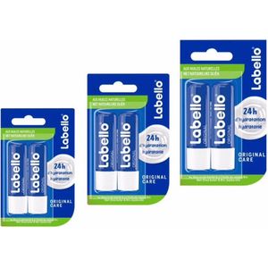 Labello Original Lippenbalsem - 6 x 4,8 gram / 5,5 ml
