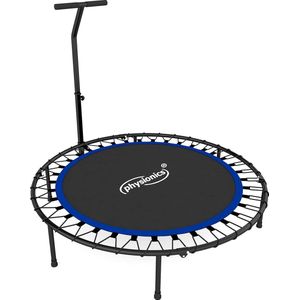 Trampoline - Trampolines - Trampoline fitness - Opvouwbaar - Verstelbaar - 101 cm - PP - Staal - Zwart