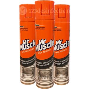 3x Mr. Muscle Ovenreiniger 300 ml