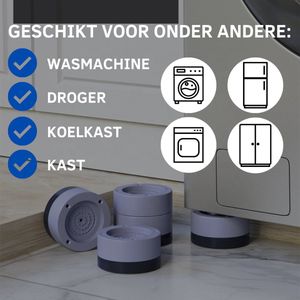Schokdempers Wasmachine
