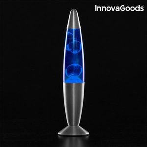 Lavalamp | Tafellamp | Nachtlampje | 36cm Hoog | Kleur: Blauw | Merk: InnovaGoods