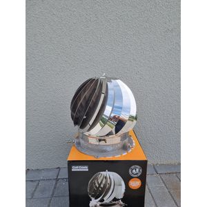 Colt Cowls Rotorvent Turbolite schoorsteenkap -roterende trekkap - RVS