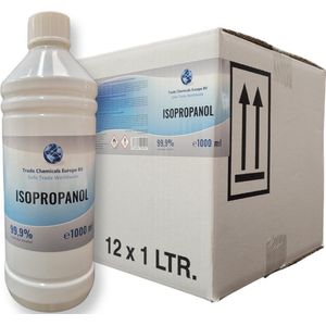 TCE - Isopropanol - Isopropyl-alcohol - IPA - 99,9% zuiver - 12 liter