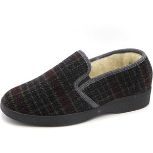 Neles - 50204 - Pantoffel - Grijs Geruit