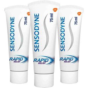 Sensodyne - Rapid Relief - Tandpasta - 75 ml - Medisch Hulpmiddel