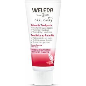 4x WELEDA Tandpasta Ratanhia 75 ml