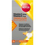 2x Roter Immuun Vitamine C & D 30 tabletten