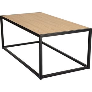 Salontafel - Zwart - Metaal - Eik - 96 x 50 x 37 - MY Own Table 003