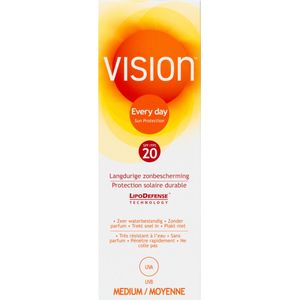 2x Vision Zonnebrand Every Day Sun SPF 20 200 ml