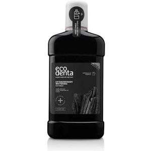 3x Ecodenta Mondwater Black 500 ml
