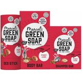 Marcel's Green Soap - Verzorging Pakket - Argan & Oudh - Plastic Vrij