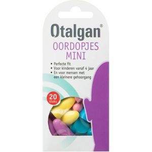 Otalgan Oordopjes Mini Plugs - 3 x 20 stuks - Voordeelverpakking