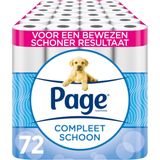 Page toiletpapier - 72 rollen - Compleet schoon wc papier - voordeelverpakking