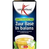 Lucovitaal - Zuur Base Thee - 3x20 Stuks - Groene Thee - Citroengras - Pepermunt